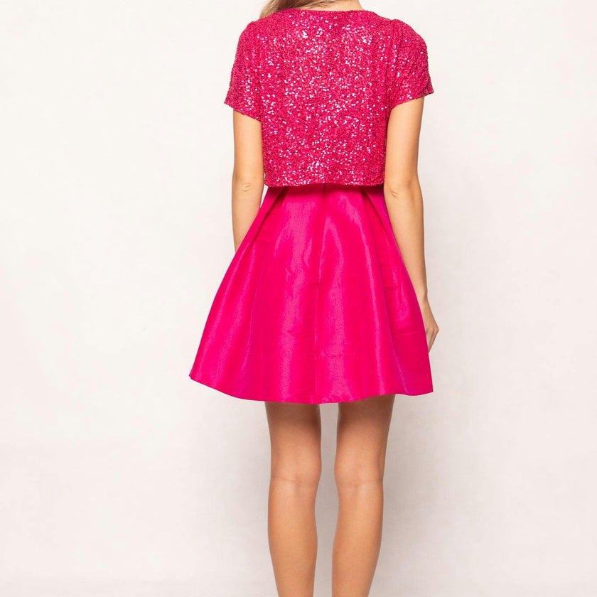 Alexis Dress in Fuchsia