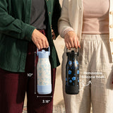 Oz Daypack Backpack with 22oz Flowee Water Bottle in Wiggle Blue
