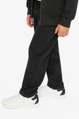 Stretch Twill Pants Black