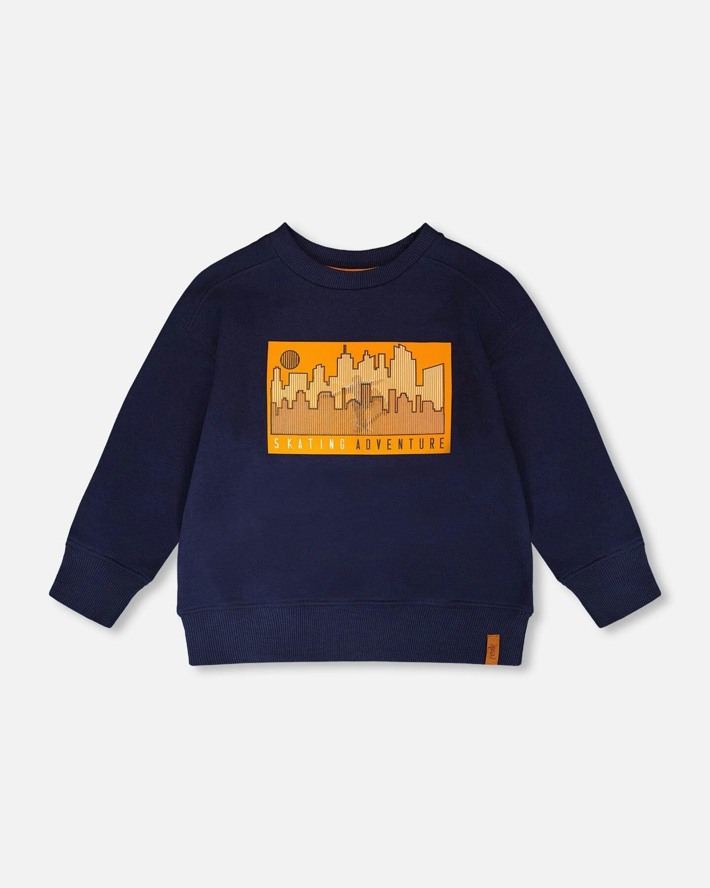 French Terry Sweatshirt Dark Blue