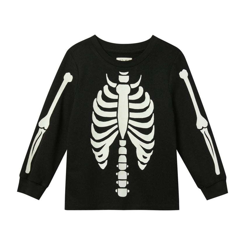CHEROKEE Skeleton Printed Glow in the dark Tee