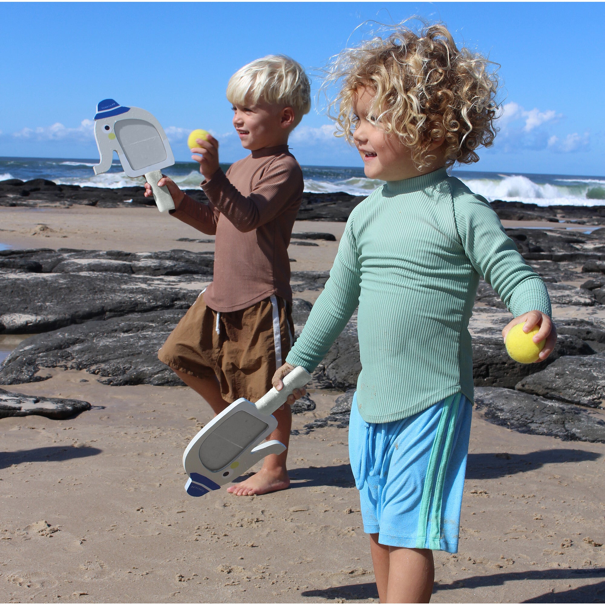Kids Velcro Beach Bats: Eli The Elephant