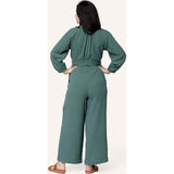 Alma Nursing Jumpsuit, Green