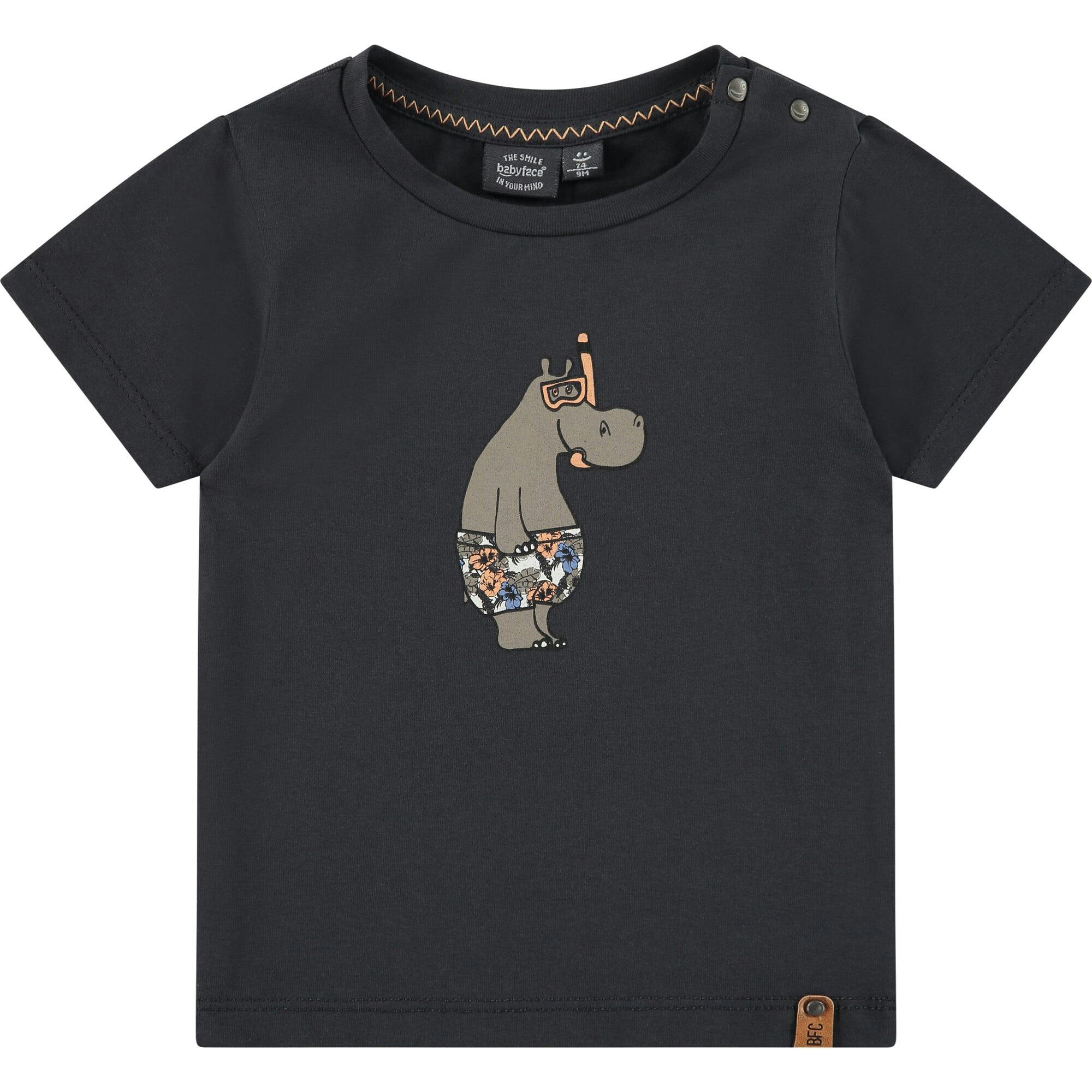 In Swim Trunks Graphic Print T-Shirt