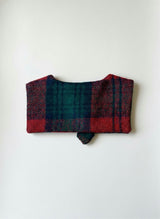 Heirloom Wool Sailor Collar – Loganberry Tartan