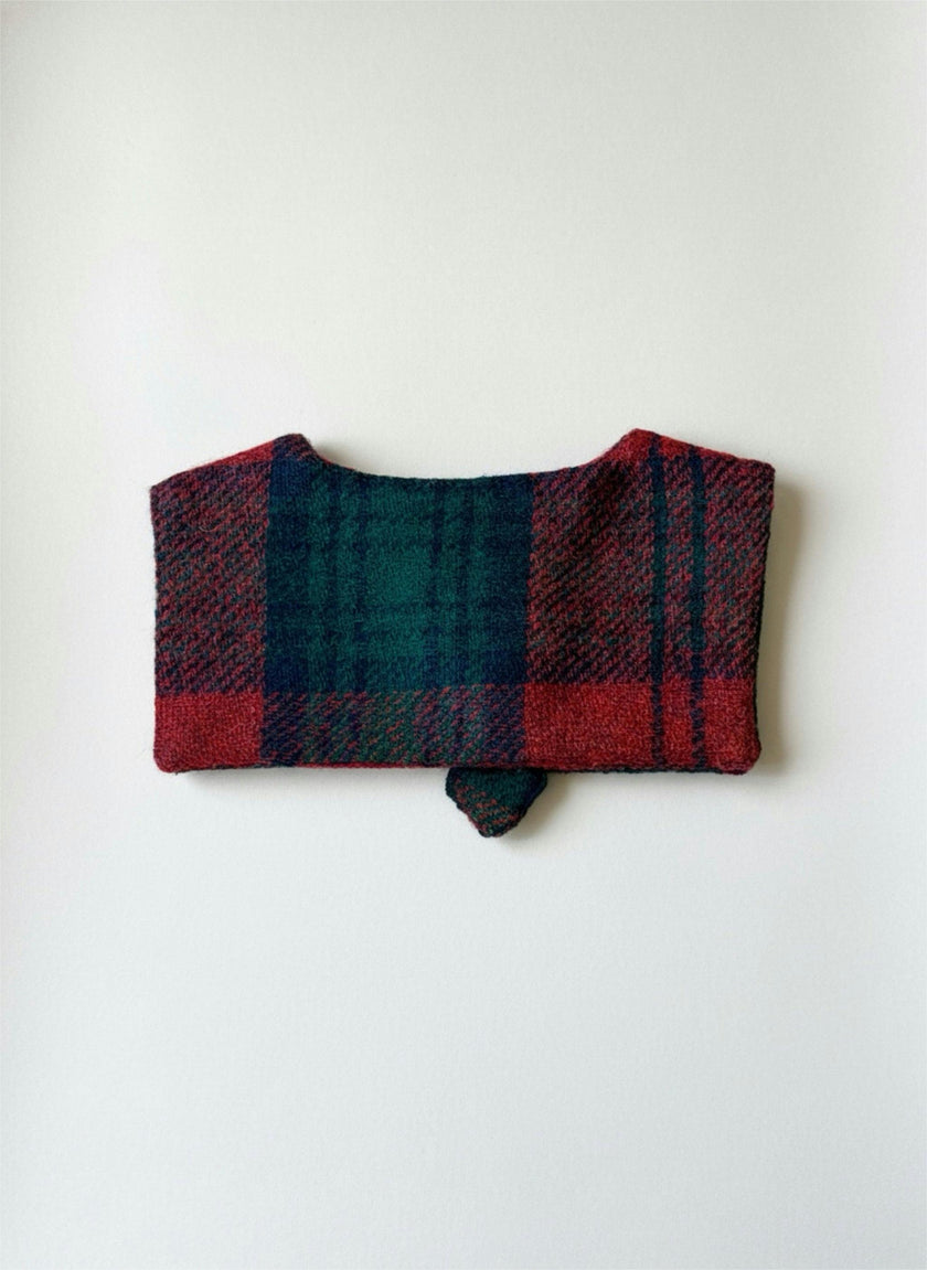 Heirloom Wool Sailor Collar – Loganberry Tartan