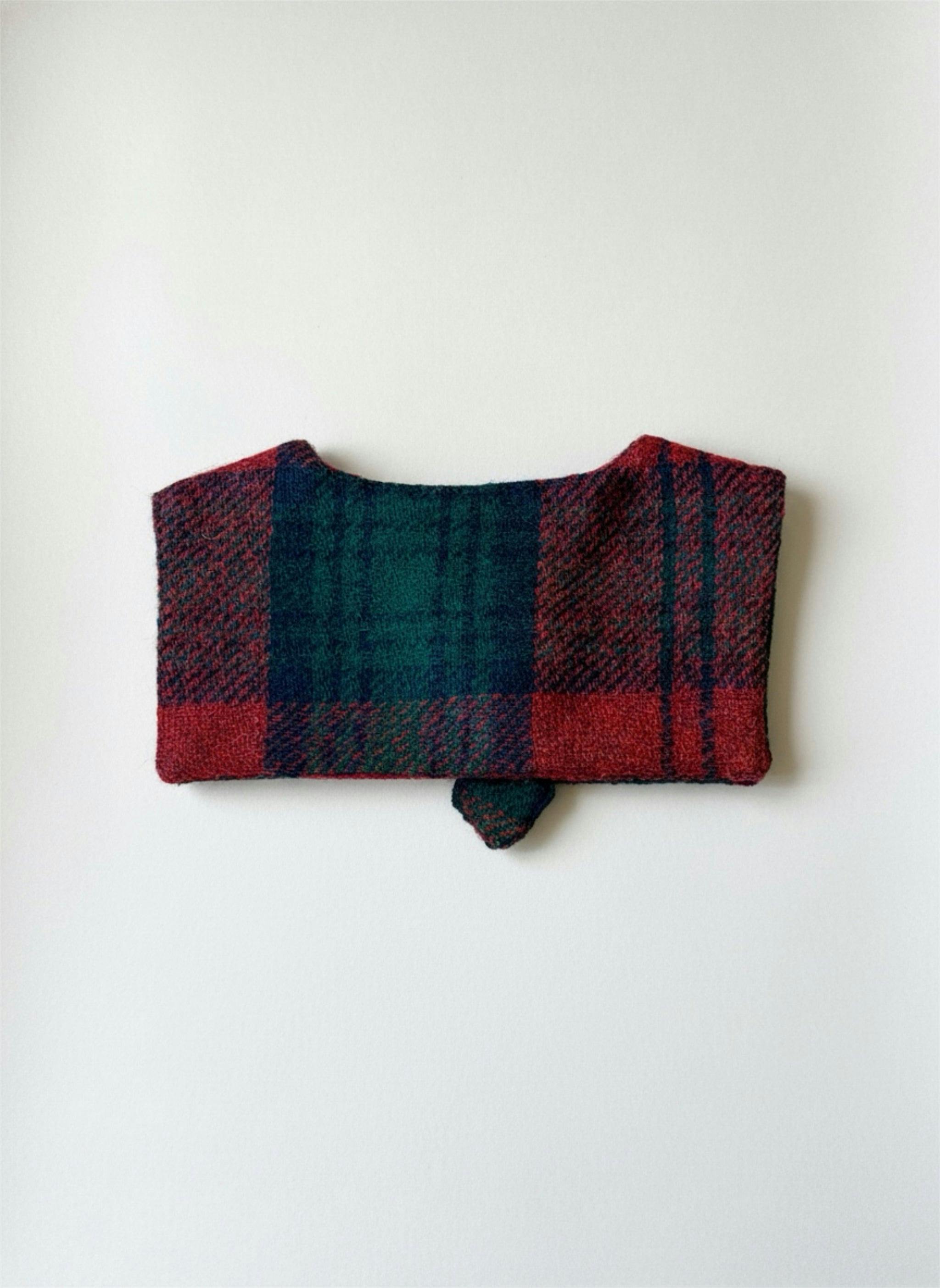 Heirloom Wool Sailor Collar – Loganberry Tartan