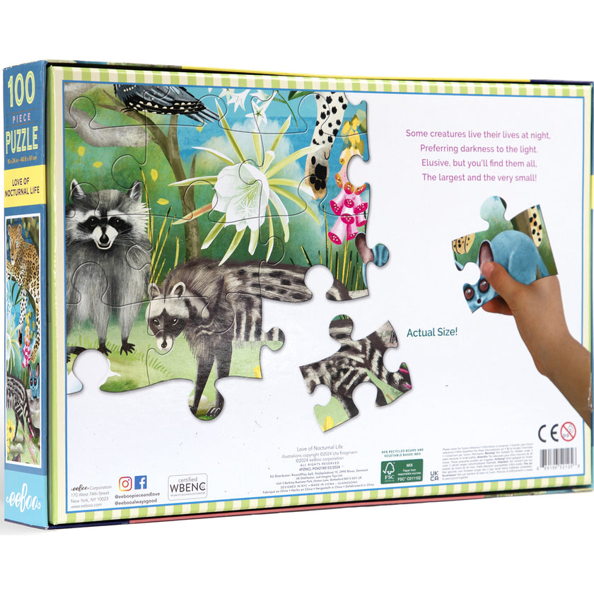 100 Piece Puzzle: Love of Nocturnal Life