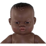 Newborn Baby Boy Doll - African - 15 3/4"