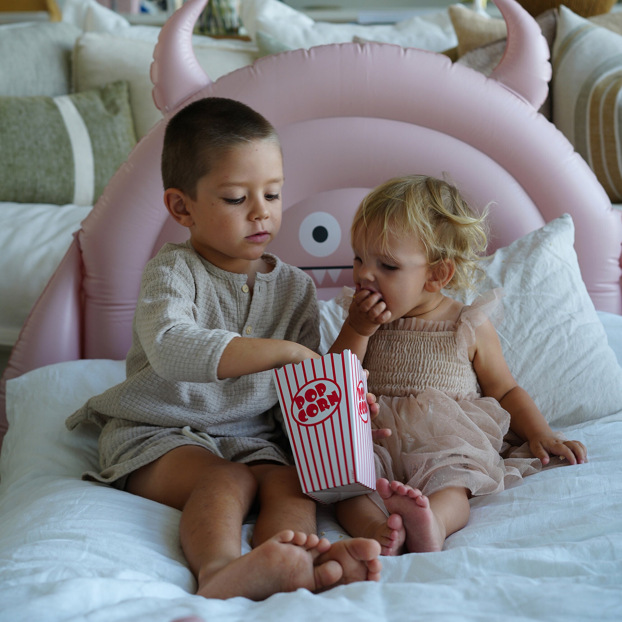 Kids Sleepover Bed: Monster