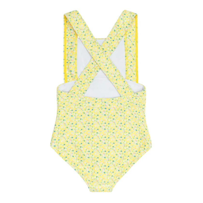 girls petite fleur smocked bib one piece