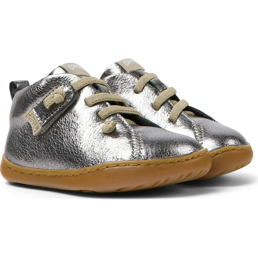 Peu Cami Hook-N-Loop Closure Leather Shoes