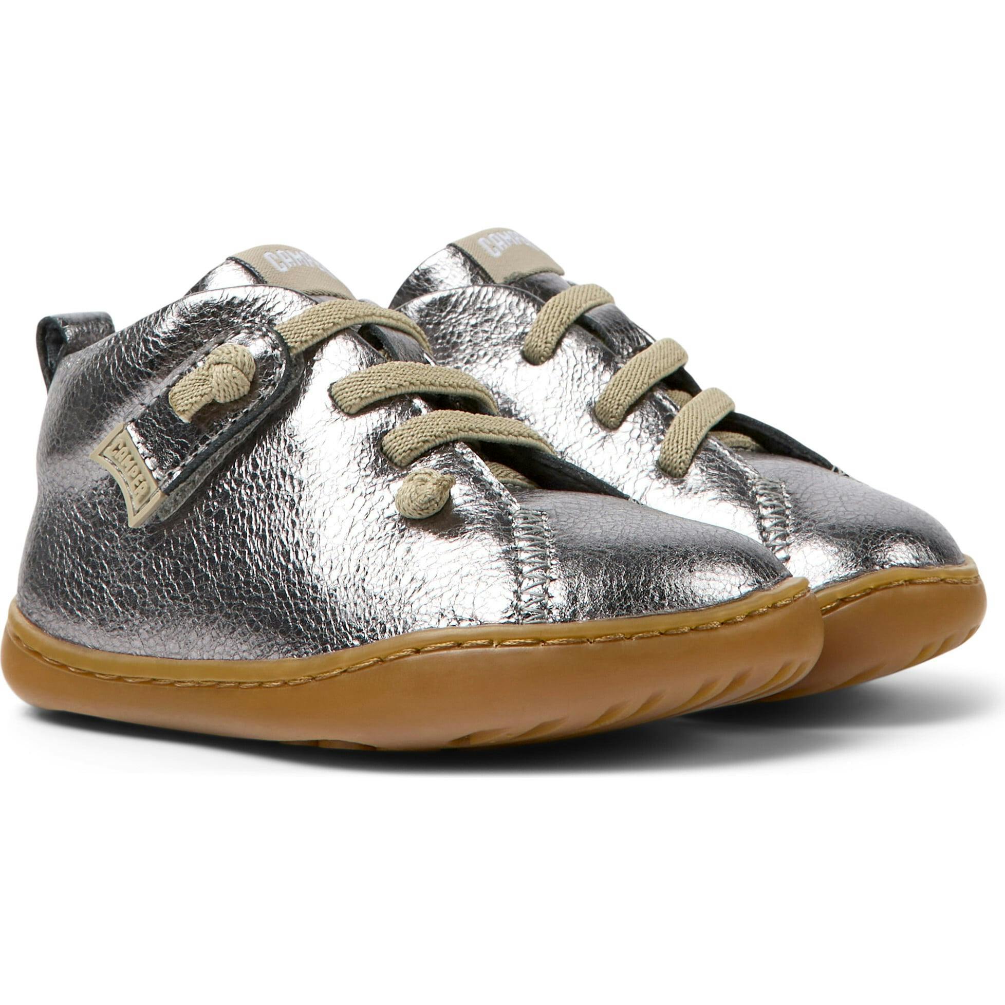 Peu Cami Hook-N-Loop Closure Leather Shoes