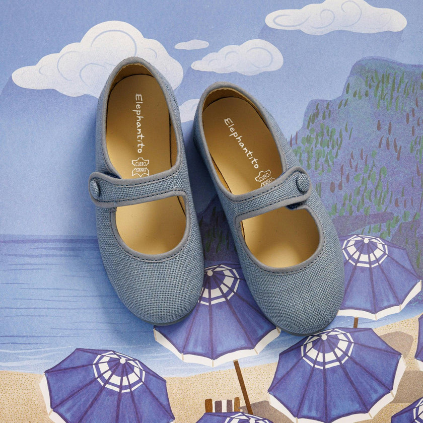 Mary Jane | Indigo Linen