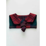Heirloom Wool Sailor Collar – Loganberry Tartan