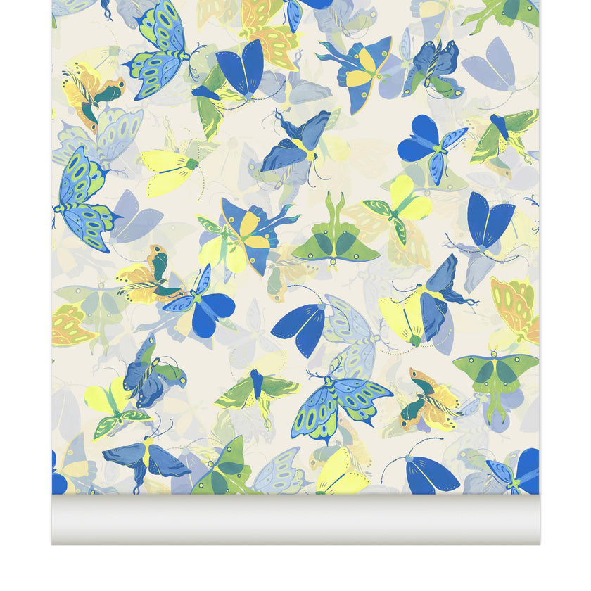 Wallpaper Papilio color Mauve