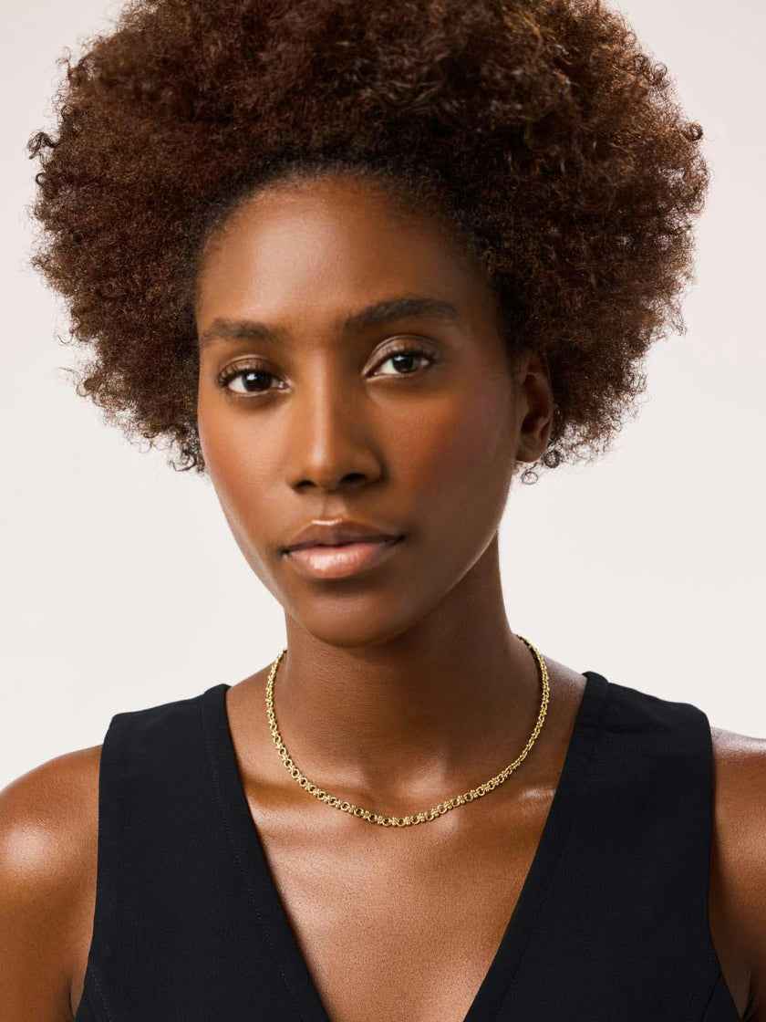 Thick Gold Chain Necklace - Hayden
