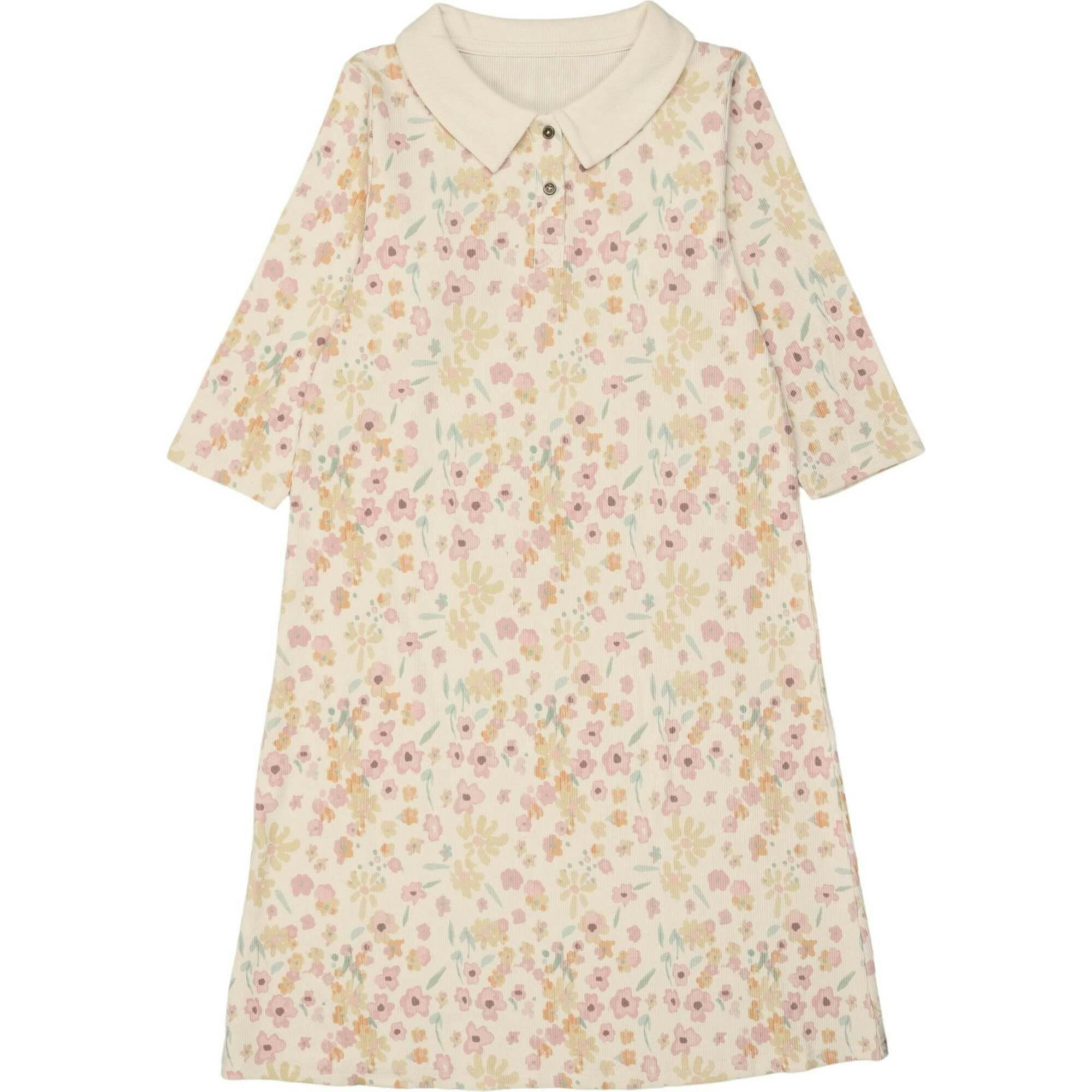 Pretty Garden 3/4 Sleeve Dress