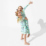 Gabby's Dollhouse: Cat Francisco Bamboo Girls' Short Sleeve Dress