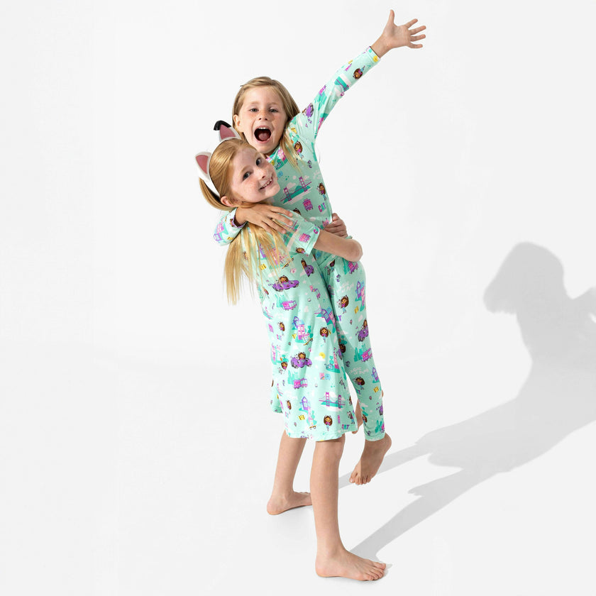 Gabby's Dollhouse: Cat Francisco Bamboo Girls' Short Sleeve Dress