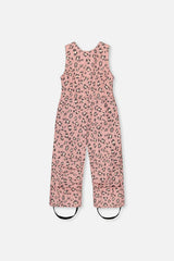 Baby Two Piece Snowsuit Rose Leopard Print
