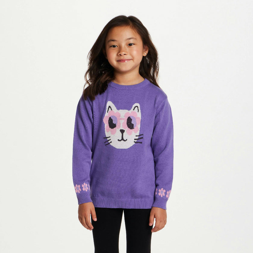 Kids Tunic Length Sweater W/Legging Set