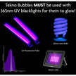 6 Pack Tekno Bubbles in Blue
