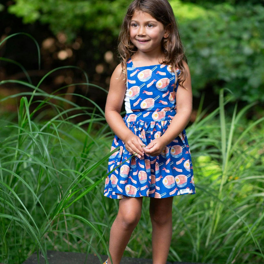 Pinafore Dress in Ramen