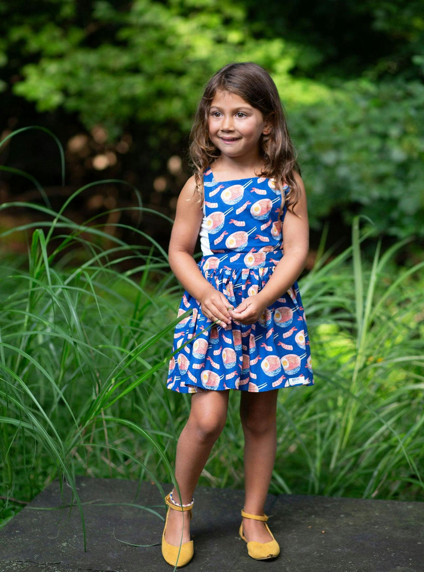Pinafore Dress in Ramen