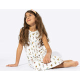 Ice Cream Bamboo Girls' Sleeveless Dress