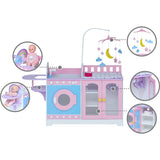 Olivia's Little World Wooden Baby Doll 6-in-1 Changing Station
