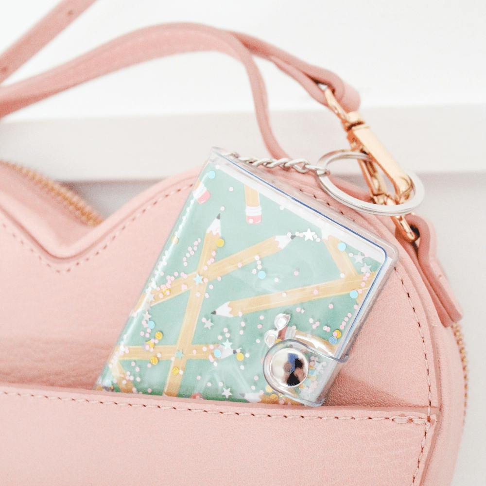 Smarty Pants Notebook Keychain - 4 Color Options