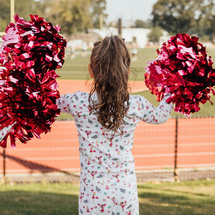 The Organic Long Sleeve Pajama Set [Cheer]
