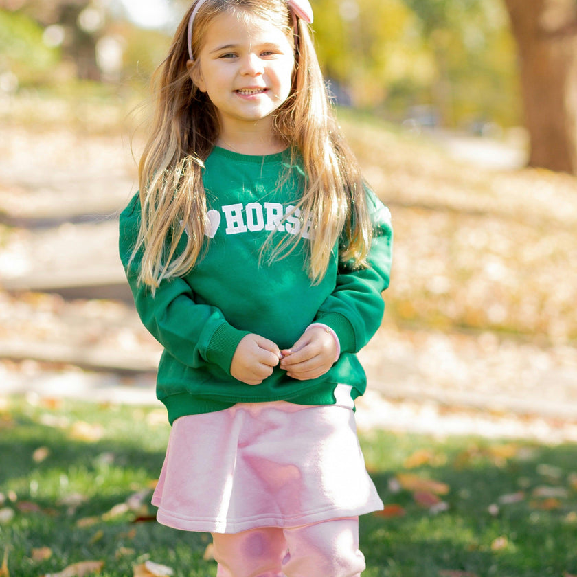 I Heart Horses Sweatshirt