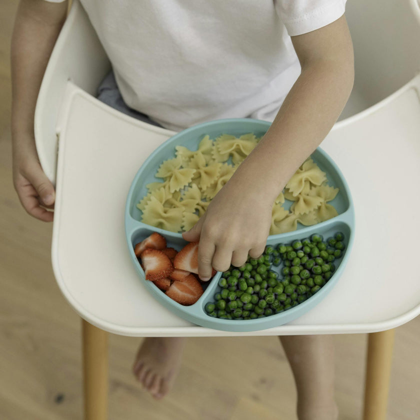 Meal Monster 3-Section Wonder Silicon Suction Plate