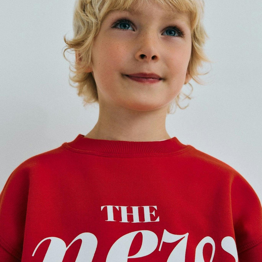 Maca Sweatshirt Tulip Red