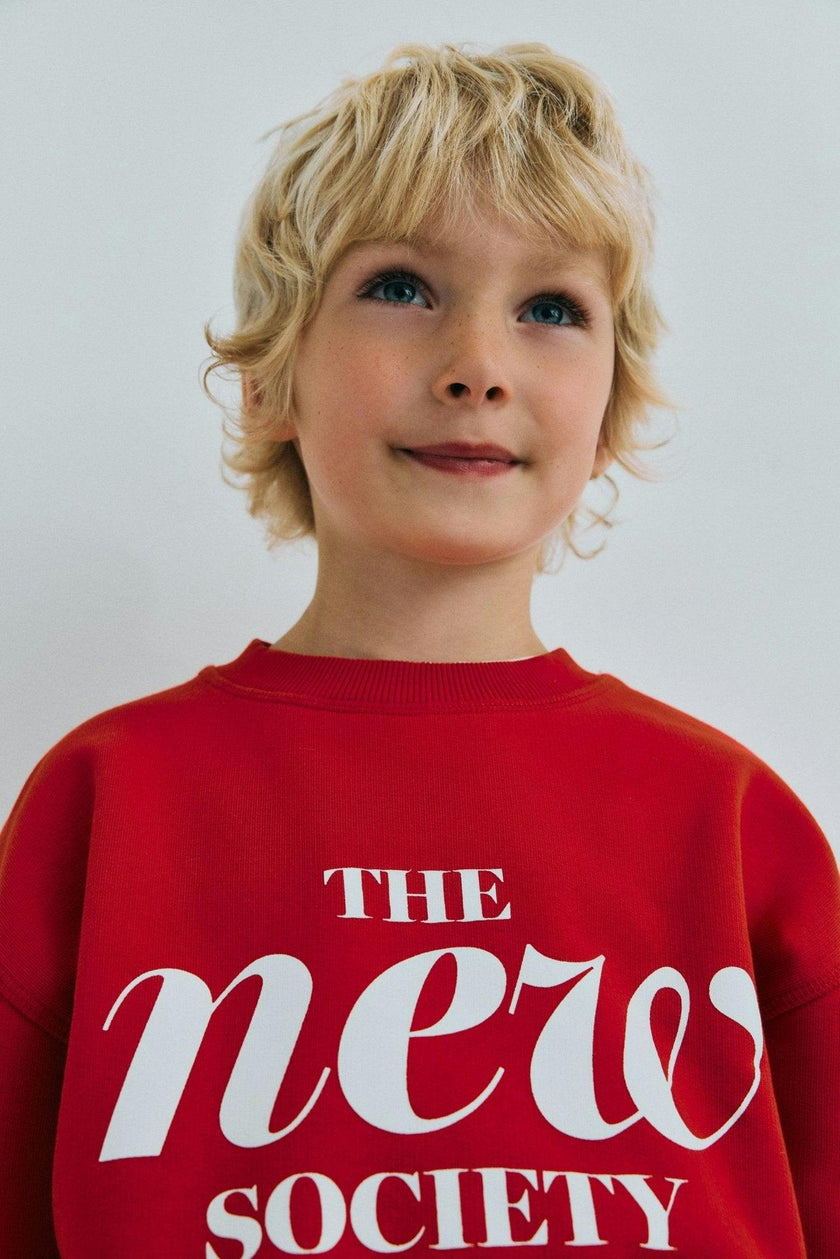 Maca Sweatshirt Tulip Red