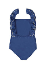 Valentina One Piece Swimsuit Space Blue And Sparkle
