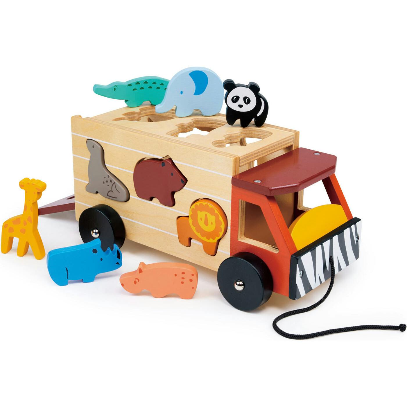 Shape Sorting Safari Truck