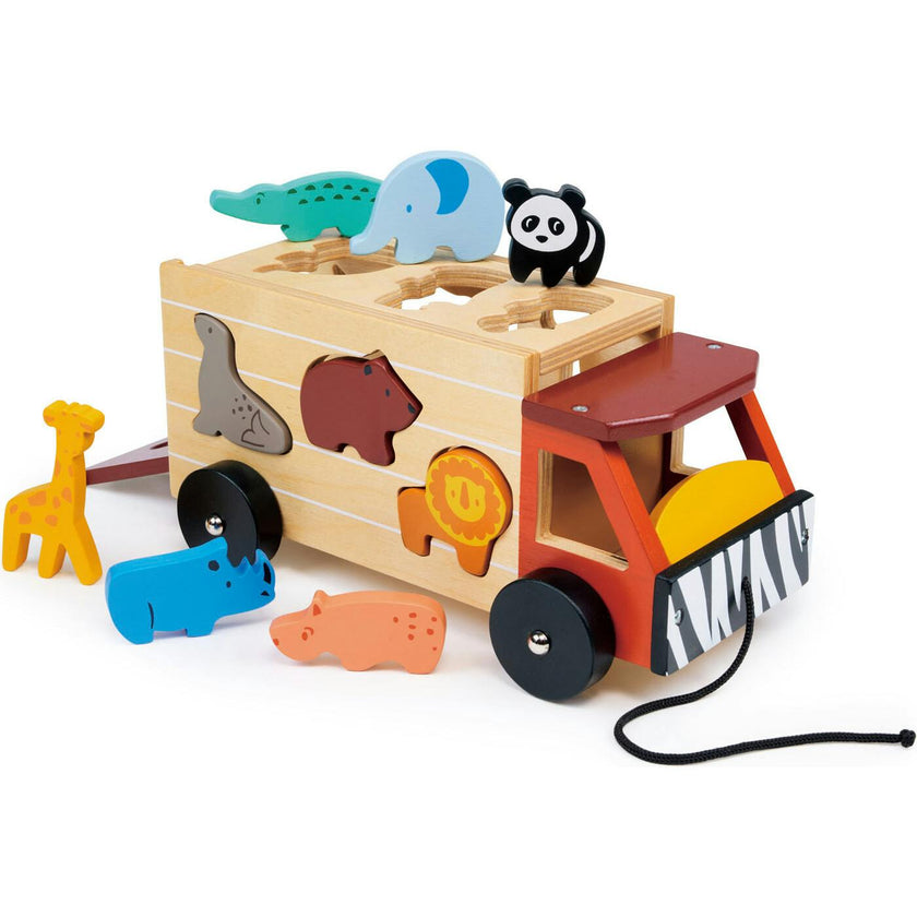 Shape Sorting Safari Truck