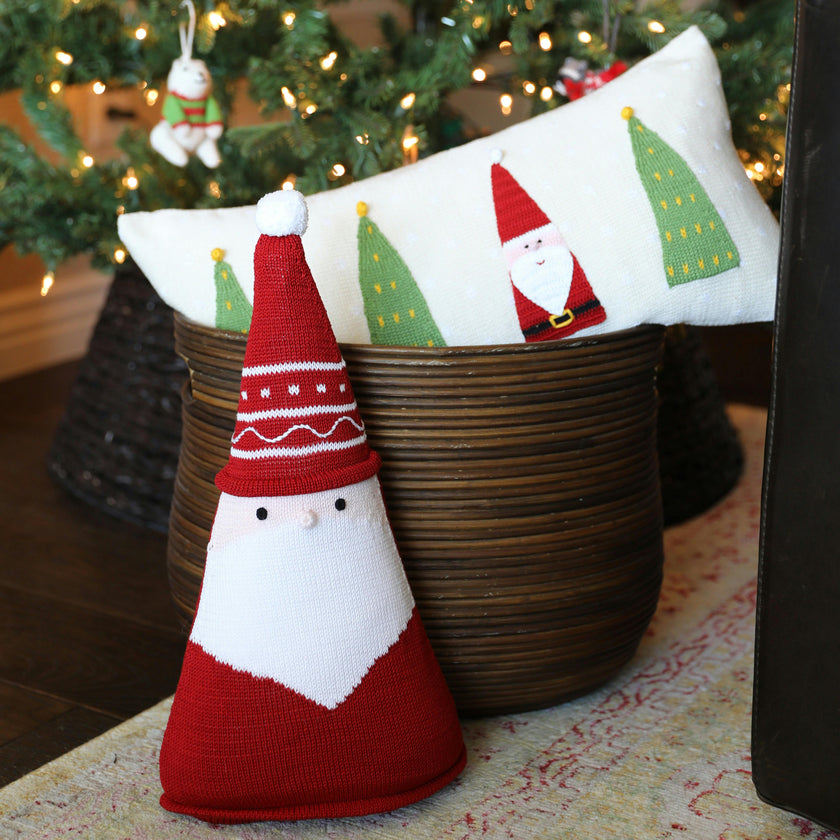 Santa Cone Pillow