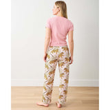Pointelle Short Sleeve Tee, Pink