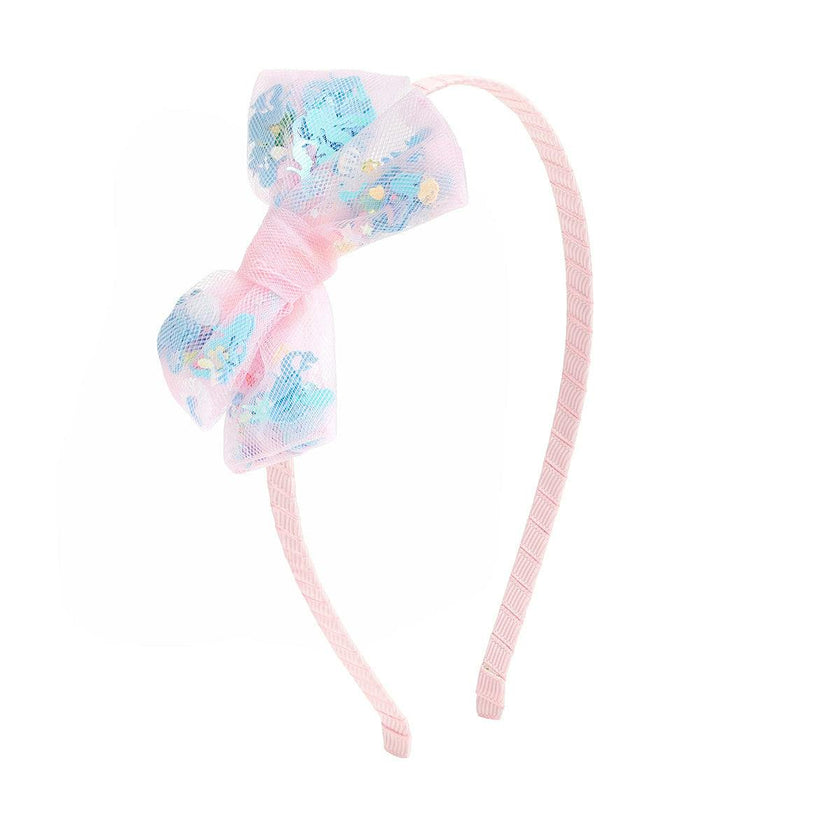 Mermaid Sequin Bow Headband
