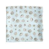 Bamboo Muslin Swaddle Blanket in Rosie Posie