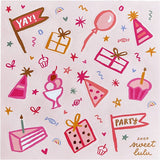 Sweet Celebrations Sticker Set - Pink