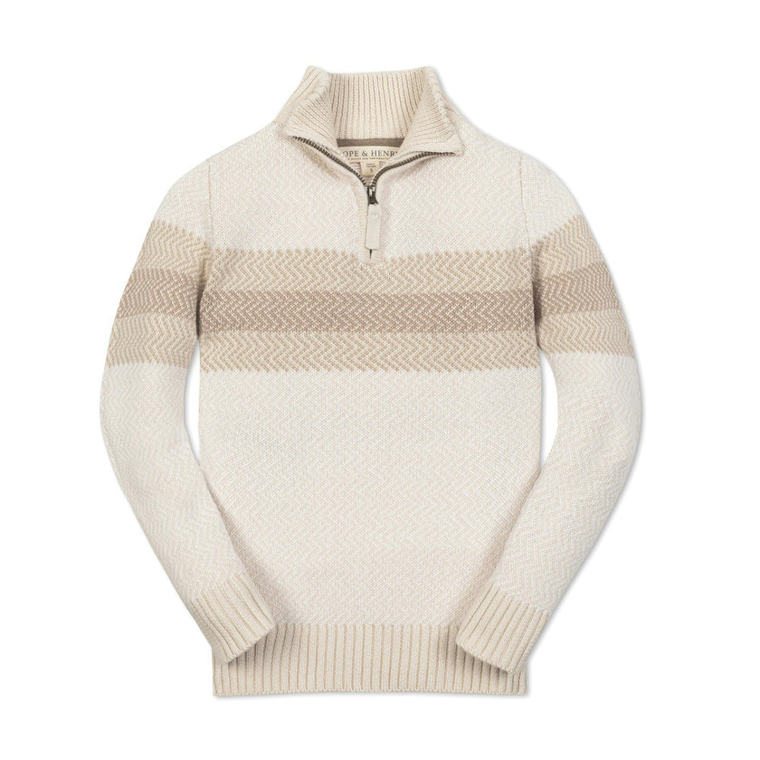 Organic Half Zip Sweater
