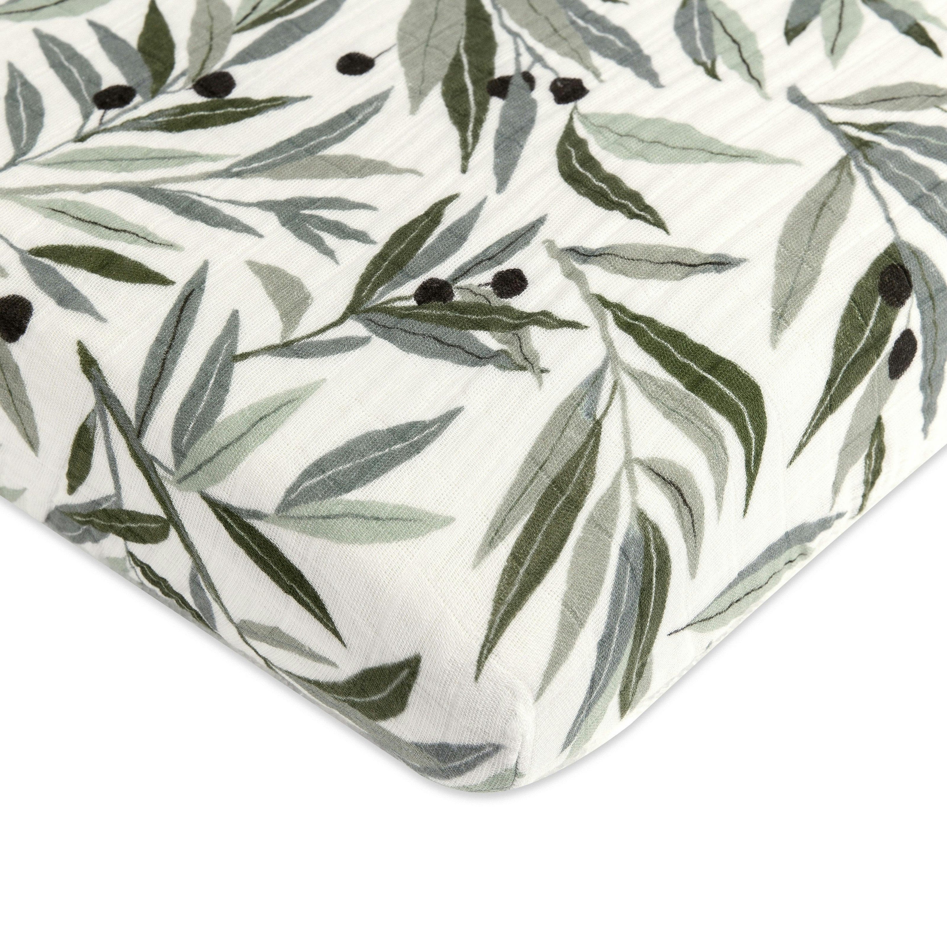 Babyletto Mini Crib Sheet in GOTS Certified Organic Muslin Cotton