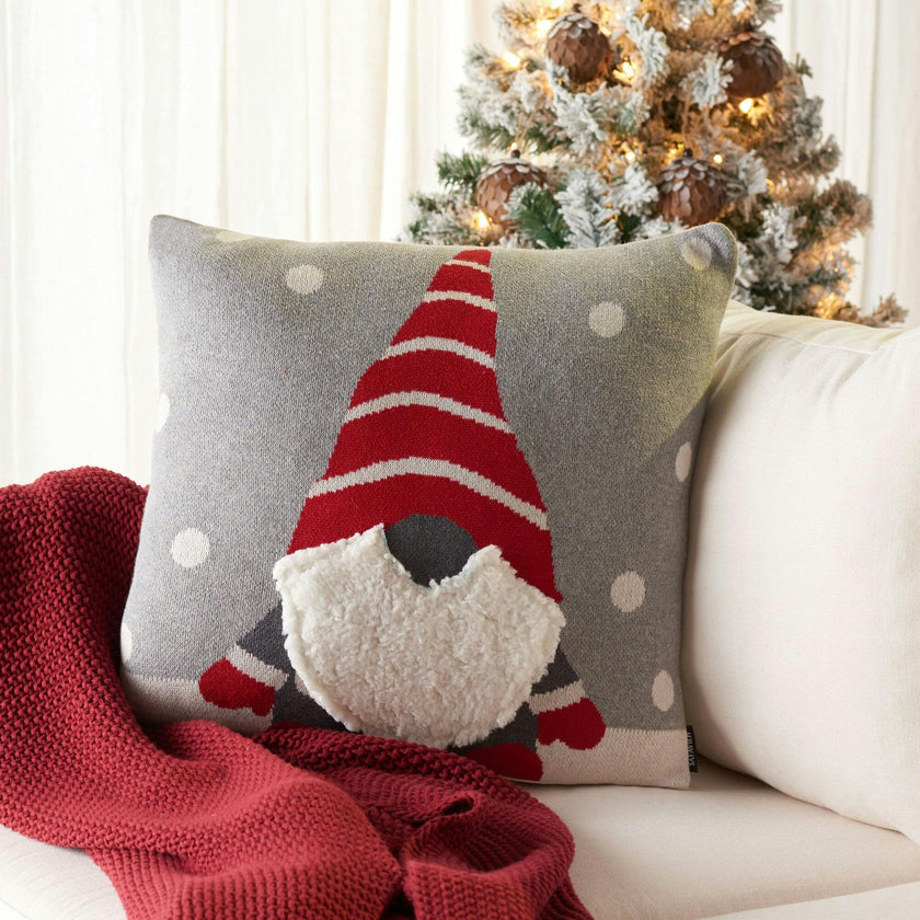Peppermint Elves Pillow