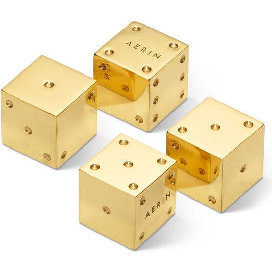 Set of 4 Karl Dice Set