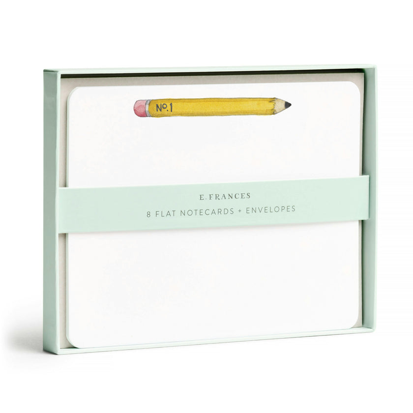Set of 8 Flat Notecards